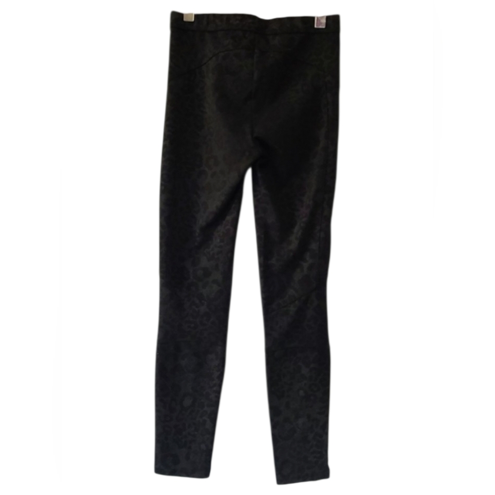 Free People Leopard Print High Waist Leggings XS Grunge Moto Style - Picture 3 of 8